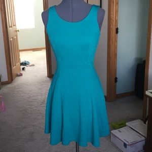 modcloth teal dress